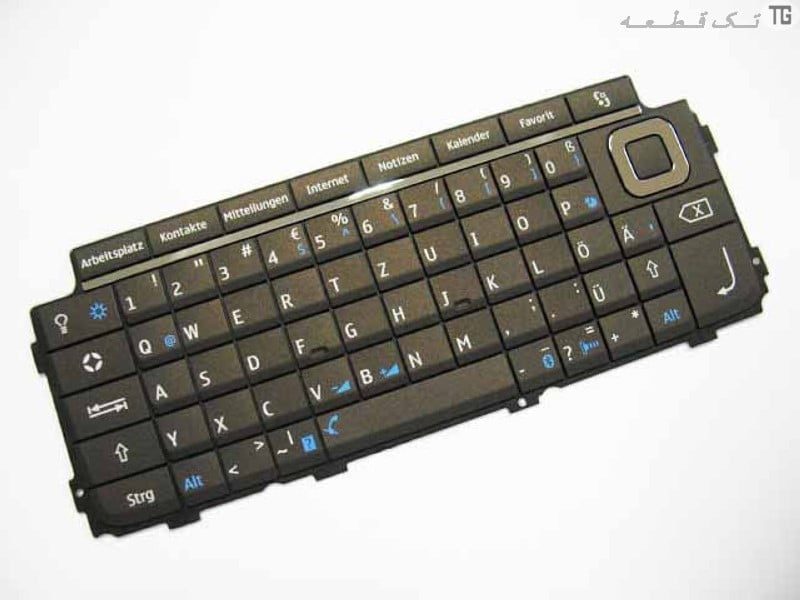 کیبوردصفحهکلید نوکیا (مشکی)(اورجینال) Keyboard Nokia E90 کیبوردصفحهکلید نوکیا (مشکی)(اورجینال) Keyboard Nokia E90