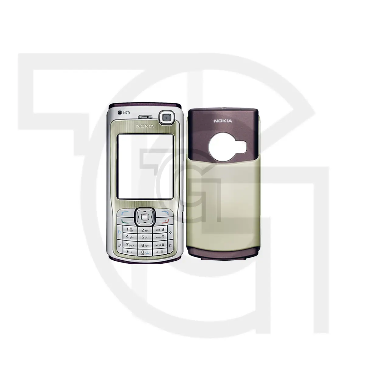 قاب‌‌وشاسی نوکیا (عاجی) Housing Nokia N70