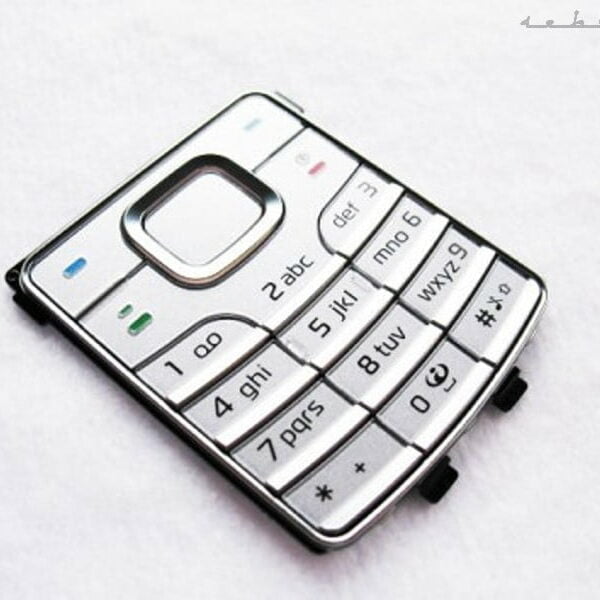 کیبورد‌صفحه‌کلید نوکیا (سفید)(اورجینال) Keyboard Nokia 6500 classic