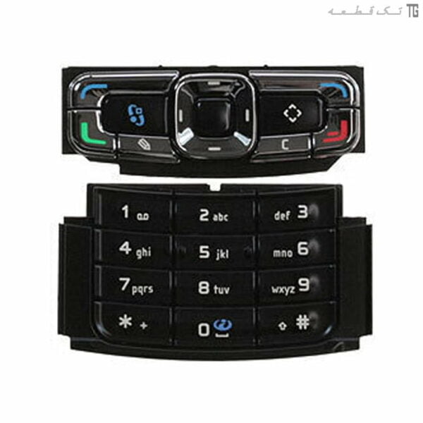 کیبورد‌صفحه‌کلید نوکیا (مشکی)(اورجینال) Keyboard Nokia N95 8GB