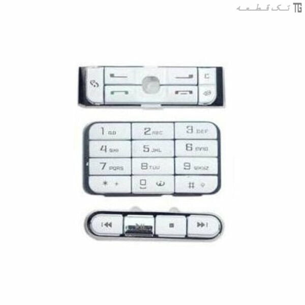 کیبورد‌صفحه‌کلید نوکیا (سفید)(اورجینال) Keyboard Nokia 3250