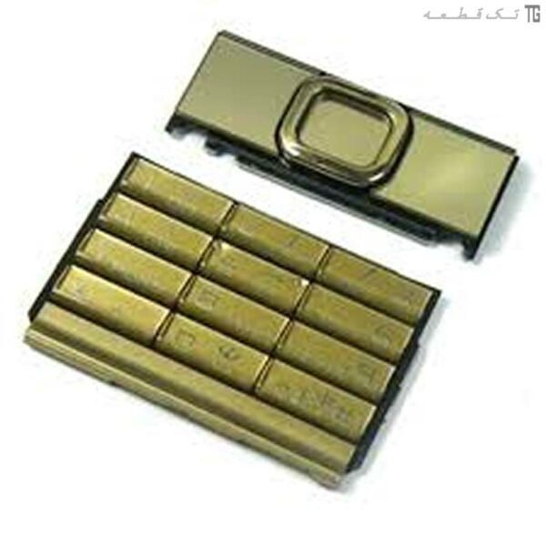 کیبورد‌صفحه‌کلید نوکیا (گلد)(روکاری) Keyboard Nokia 8800 Gold Arte