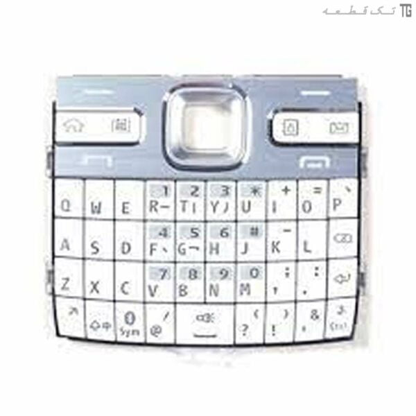 کیبورد‌صفحه‌کلید نوکیا (سفید)(اورجینال) Keyboard Nokia E72