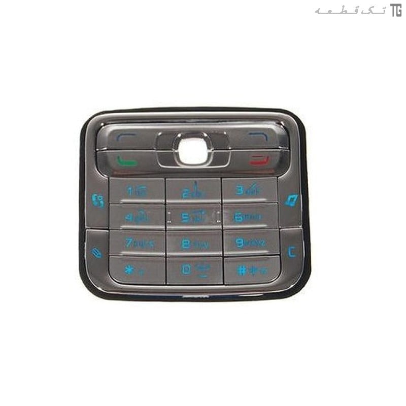 کیبورد‌صفحه‌کلید نوکیا (نقره‌ای)(اورجینال) Keyboard Nokia N73