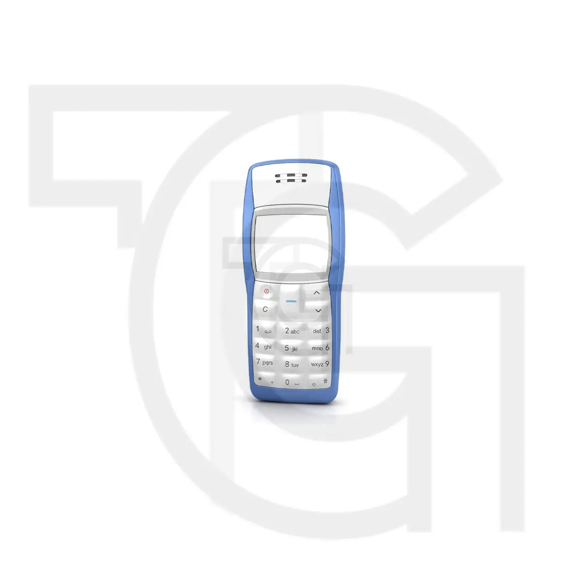 قاب‌و‌شاسی نوکیا (آبی) Housing Nokia 1100