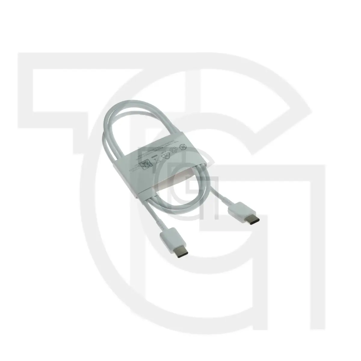 کابل شارژر سامسونگ (سفید)(USB Type-C to USB Type-C) Cable Charger Samsung