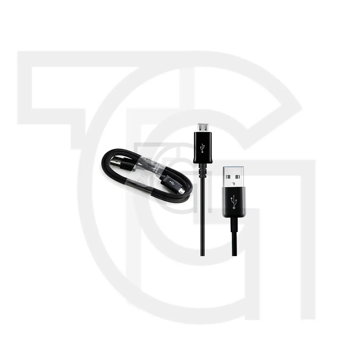 کابل شارژر سامسونگ (مشکی)(USB Type-A to USB Type-B) Cable Charger Samsung
