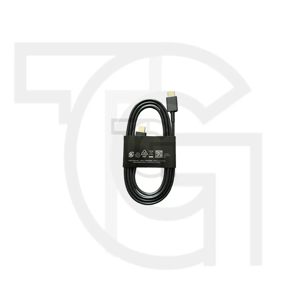 کابل شارژر سامسونگ (مشکی)(USB Type-C to USB Type-C) Cable Charger Samsung
