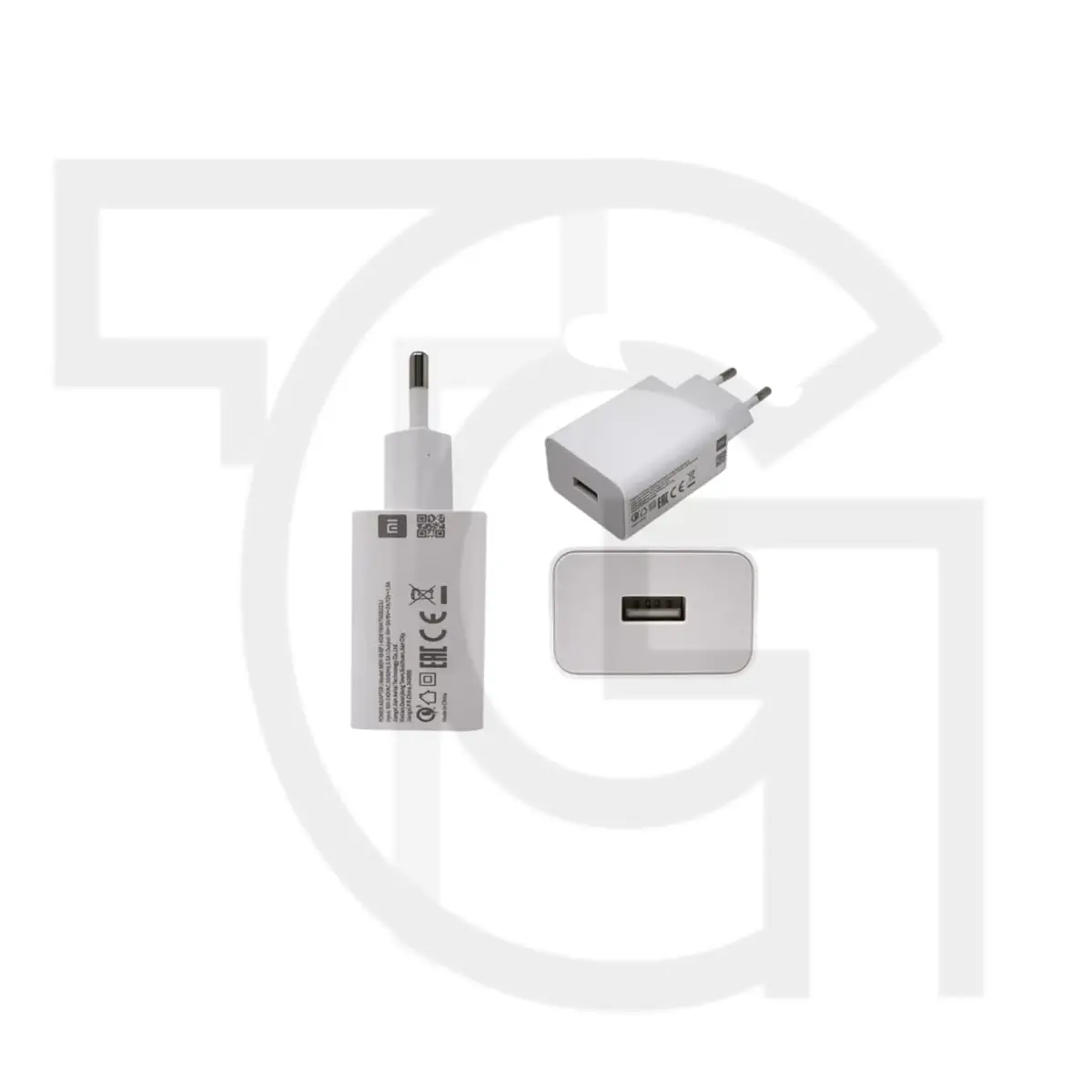 آداپتور کلگی,شارژر فست شیائومی (سفید)(وات18W) Charger Adapter Fast Xiaomi